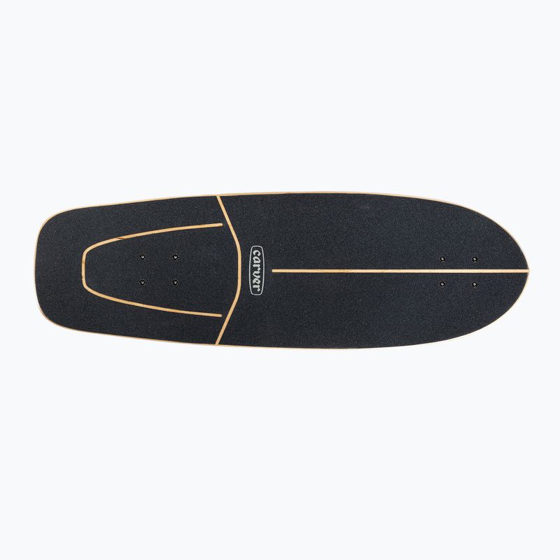 Surfskate gördeszka Carver CX Raw 31.25" Super Slab 2021 Complete fekete/sárga C1012011099 4