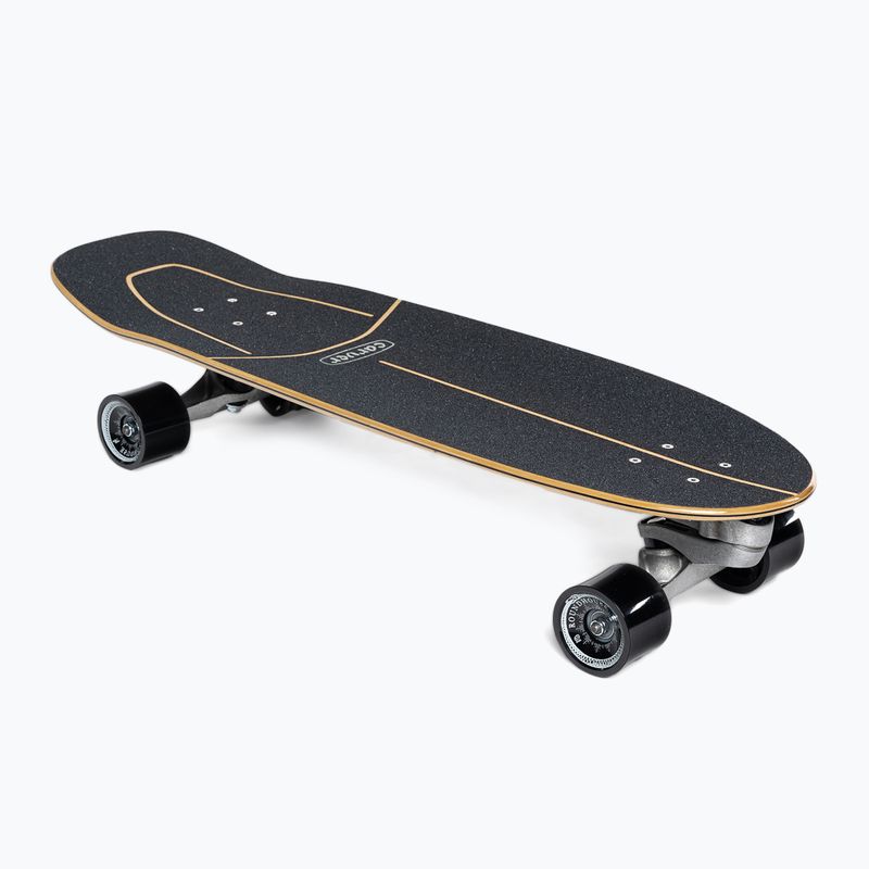 Surfskate gördeszka Carver C7 Raw 31.25" Knox Phoenix 2022 Complete fekete és piros C1013011133 2