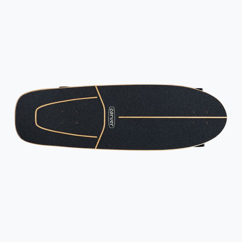 Surfskate gördeszka Carver C7 Raw 31.25" Knox Phoenix 2022 Complete fekete és piros C1013011133 4