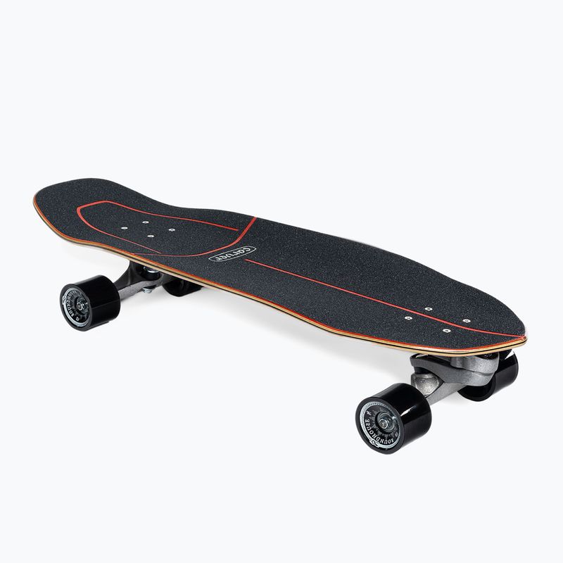 Surfskate gördeszka Carver C7 Raw 31" Kai Lava 2022 Complete piros-lila C1013011142 2