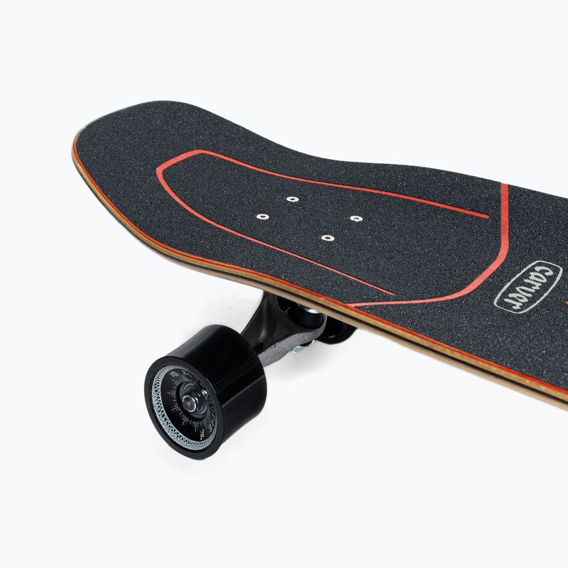 Surfskate gördeszka Carver C7 Raw 31" Kai Lava 2022 Complete piros-lila C1013011142 6