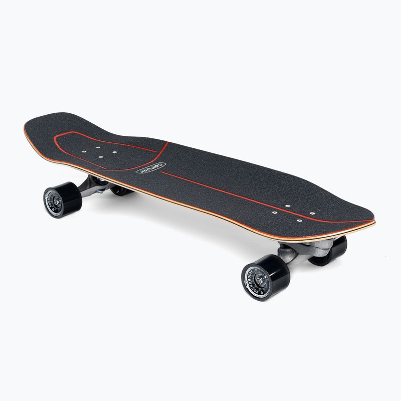 Surfskate gördeszka Carver C7 Raw 34" Kai Dragon 2022 Complete kék és piros C1013011143 2