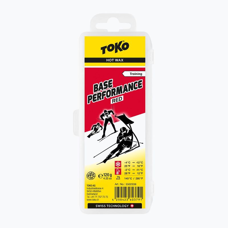 TOKO Base Performance Red síelőzsír 120g 5502036