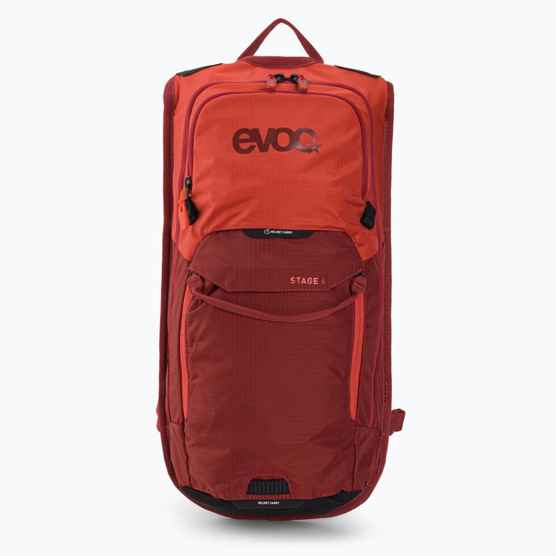 EVOC Stage 6L+2L hólyag kerékpáros hátizsák piros 100205516 2