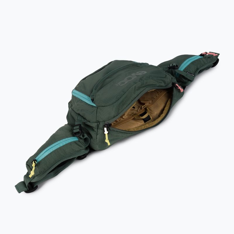 Kerékpáros táska EVOC Hip Pack 3L zöld 102507307 4