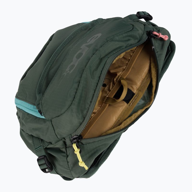 Kerékpáros táska EVOC Hip Pack 3L zöld 102507307 5