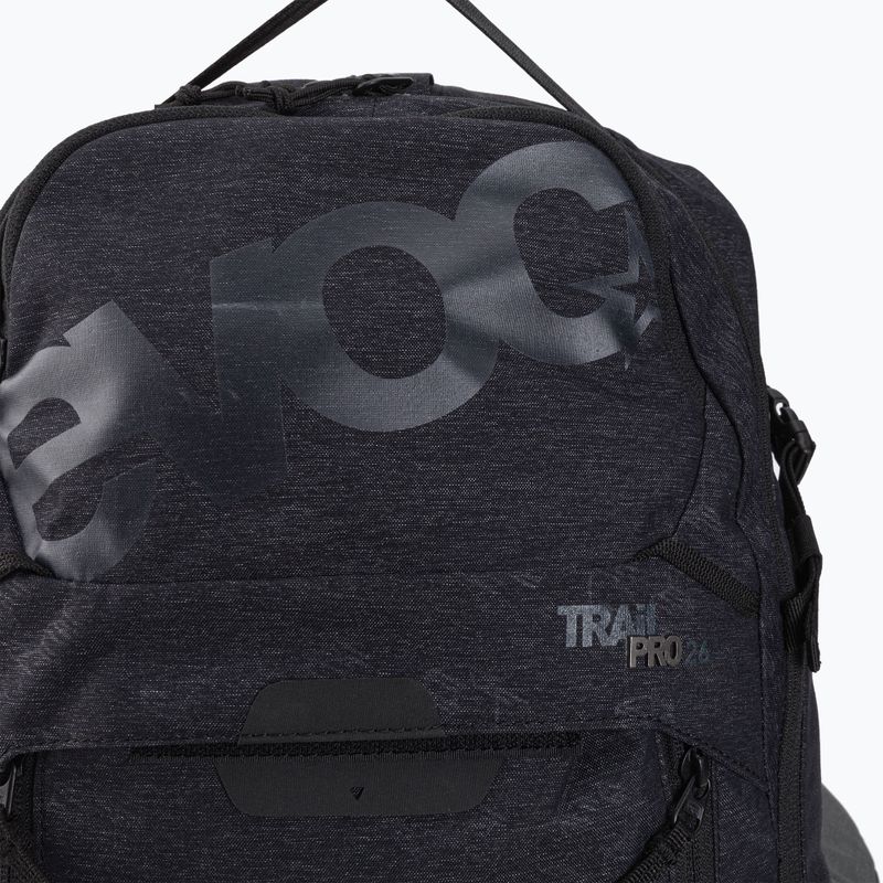 EVOC Trail Pro 26L kerékpáros hátizsák szürke 100117128 4