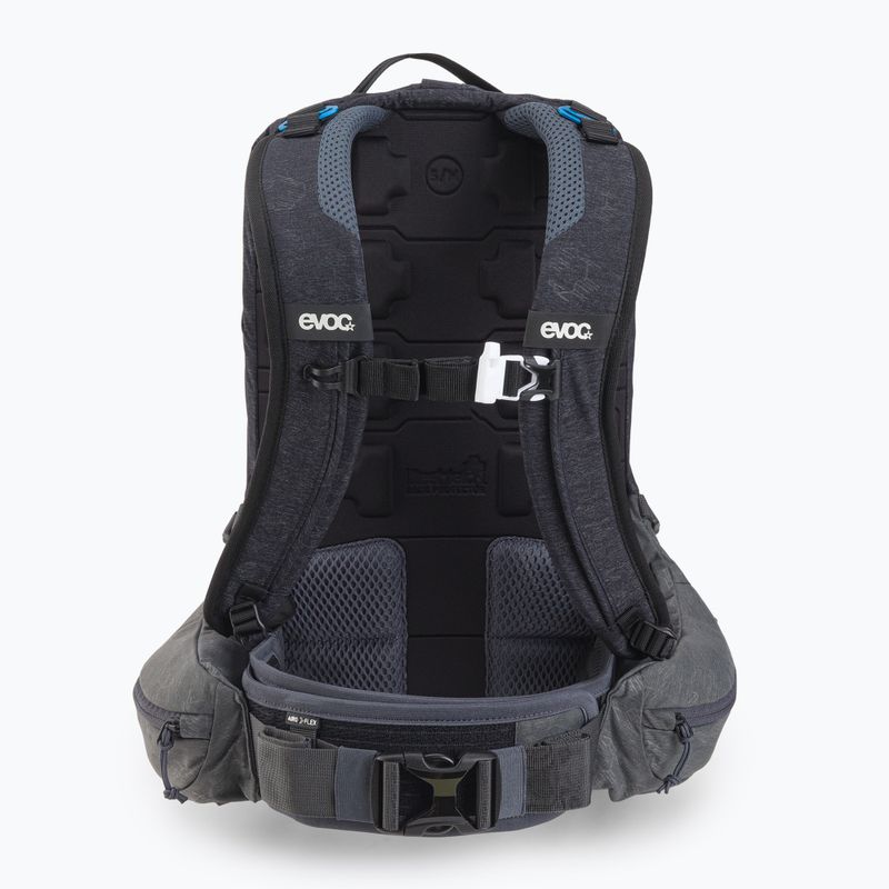 Kerékpáros hátizsák EVOC Trail Pro 16 szürke 100118128 3
