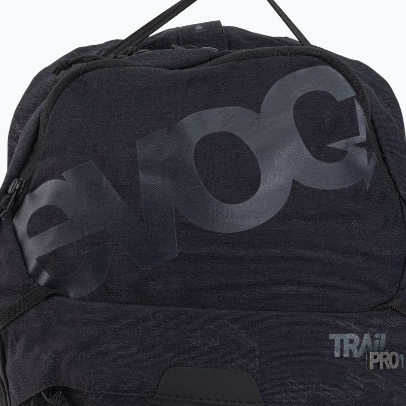 Kerékpáros hátizsák EVOC Trail Pro 16 szürke 100118128 5