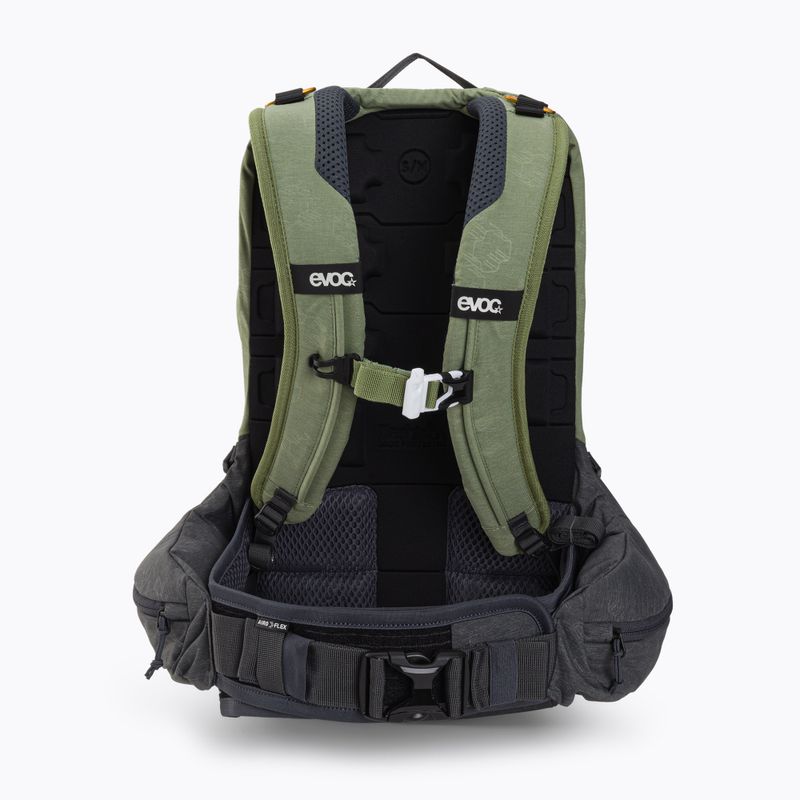 EVOC Trail Pro 16 kerékpáros hátizsák zöld 100118327 3