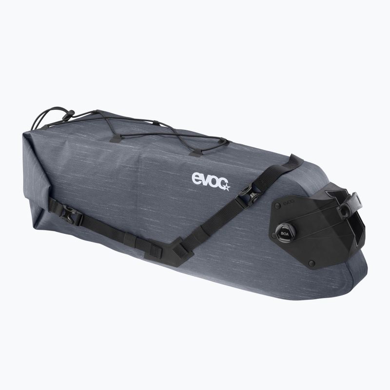 Kerékpár ülés táska EVOC Seat Pack Boa WP 12 l Carbon Grey 100612121