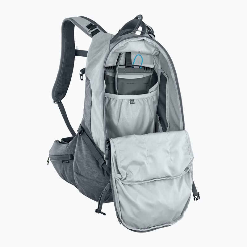 EVOC Trail Pro 26 l kő/karbon szürke kerékpáros hátizsák 7