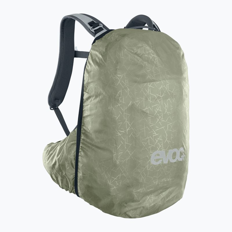 EVOC Trail Pro 26 l kő/karbon szürke kerékpáros hátizsák 10
