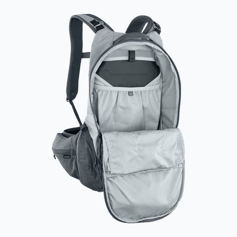 EVOC Trail Pro 16 l kő/karbon szürke kerékpáros hátizsák 5