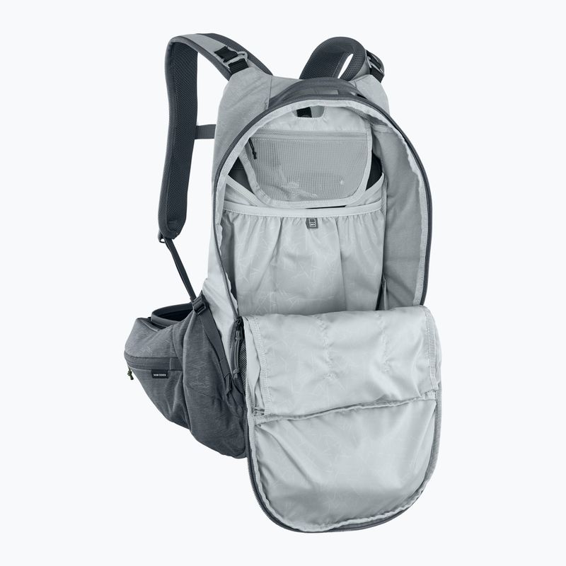 EVOC Trail Pro 16 l kő/karbon szürke kerékpáros hátizsák 6