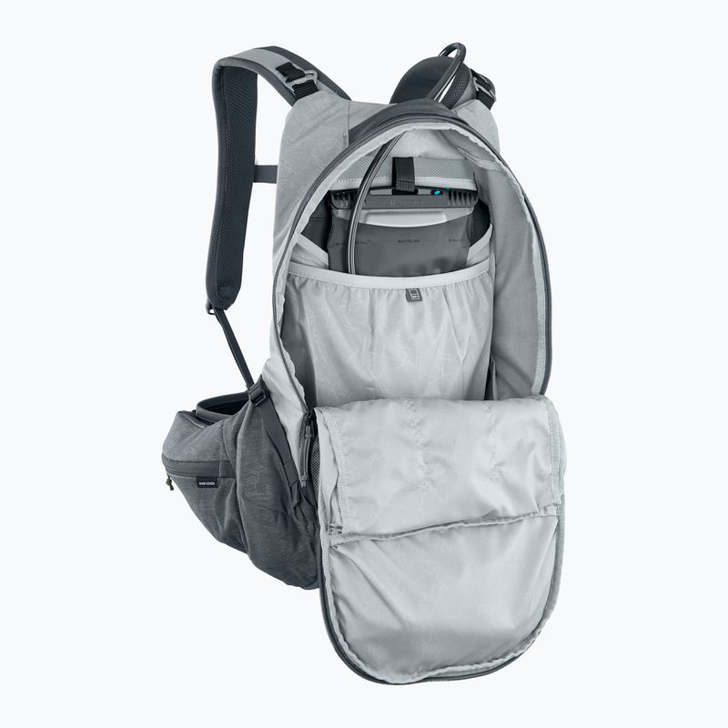 EVOC Trail Pro 16 l kő/karbon szürke kerékpáros hátizsák 7