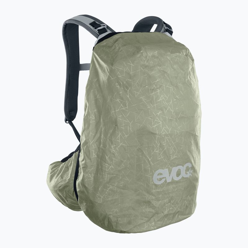 EVOC Trail Pro 16 l kő/karbon szürke kerékpáros hátizsák 10