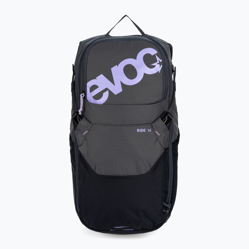 EVOC Ride 16 l szürke-fekete kerékpáros hátizsák 100320901