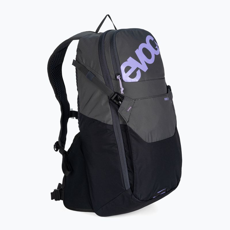 EVOC Ride 16 l szürke-fekete kerékpáros hátizsák 100320901 2