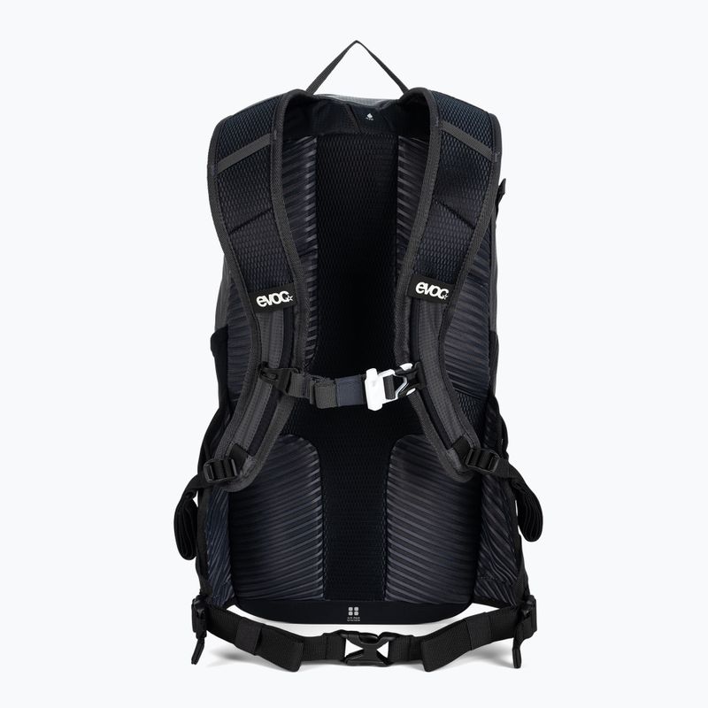 EVOC Ride 16 l szürke-fekete kerékpáros hátizsák 100320901 3
