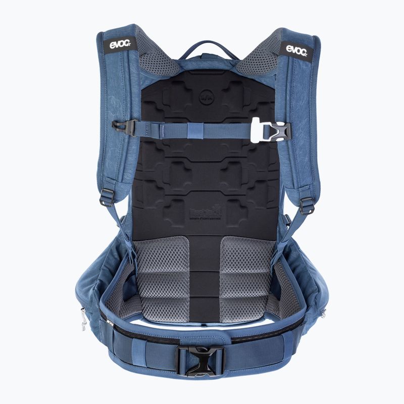 EVOC Trail Pro 16 l denim kerékpáros hátizsák 2