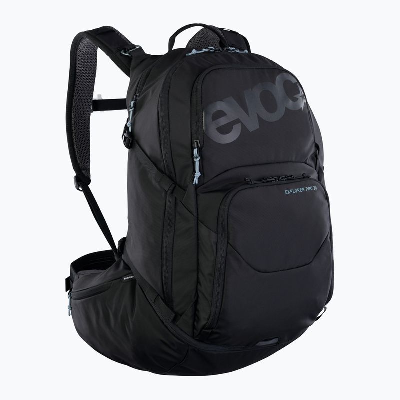 EVOC Explorer Pro 26 l kerékpáros hátizsák fekete
