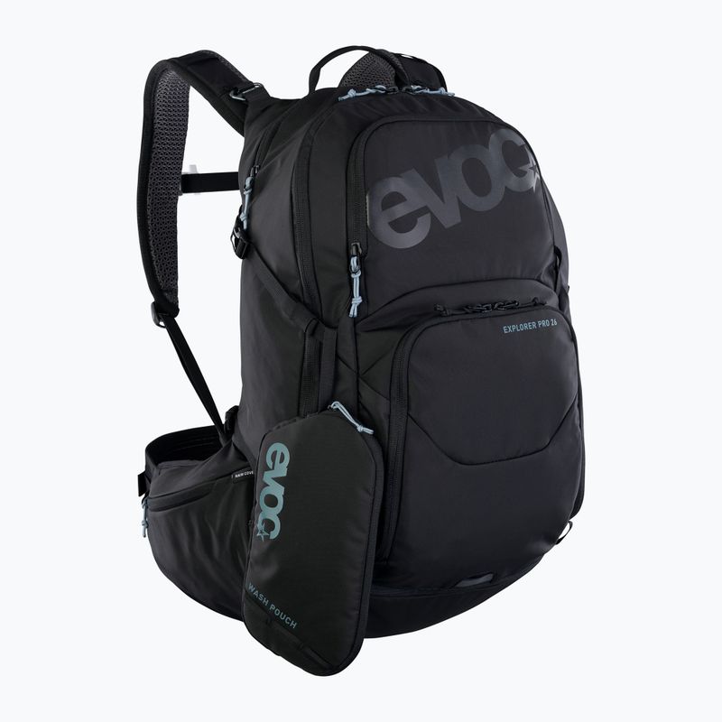 EVOC Explorer Pro 26 l kerékpáros hátizsák fekete 4