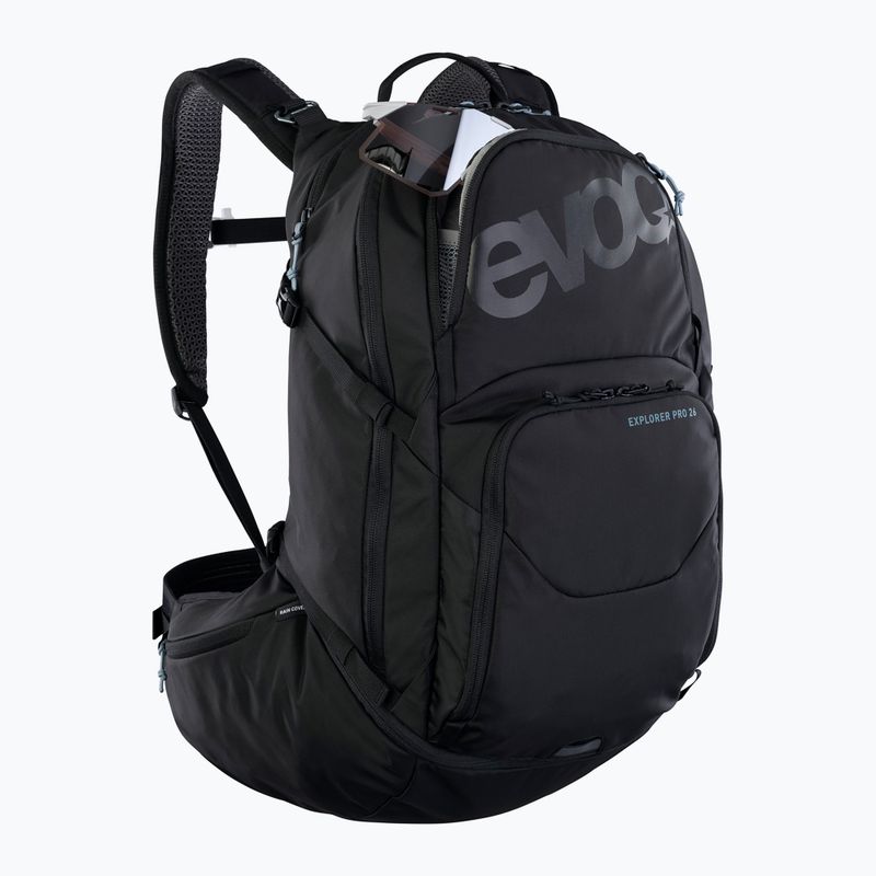 EVOC Explorer Pro 26 l kerékpáros hátizsák fekete 5