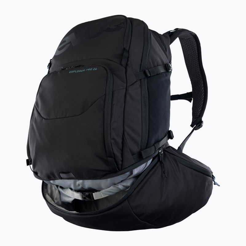 EVOC Explorer Pro 26 l kerékpáros hátizsák fekete 8