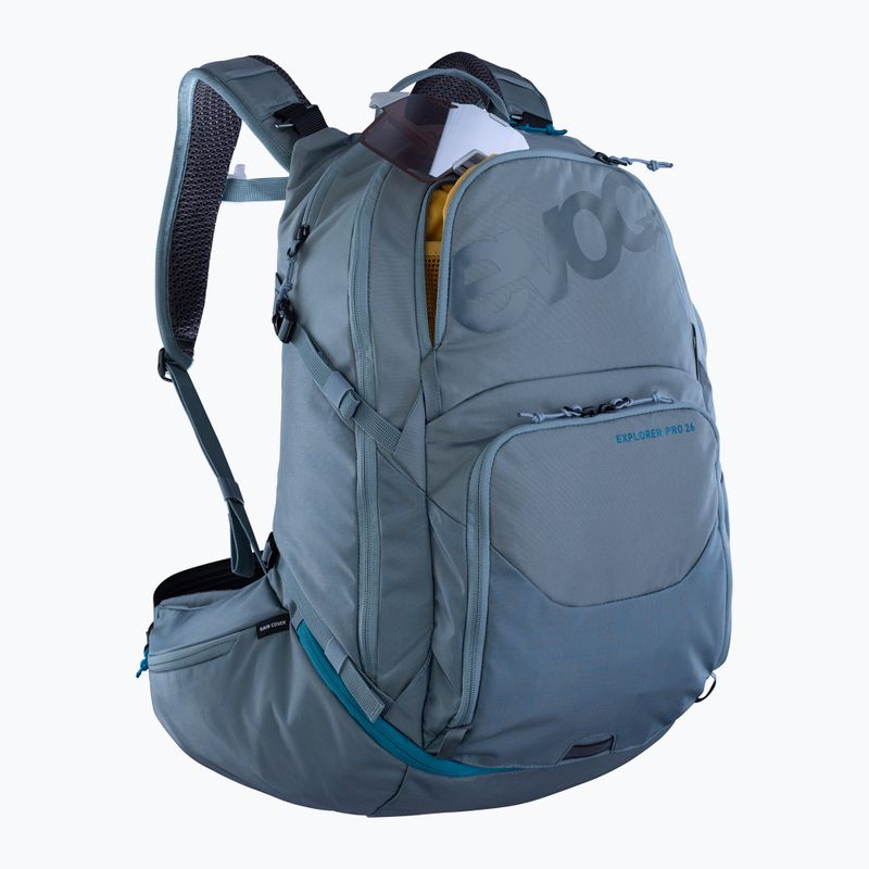 EVOC Explorer Pro 26 literes acél kerékpáros hátizsák 5