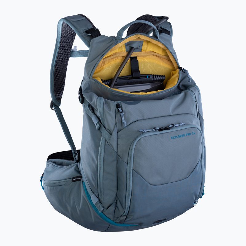 EVOC Explorer Pro 26 literes acél kerékpáros hátizsák 7