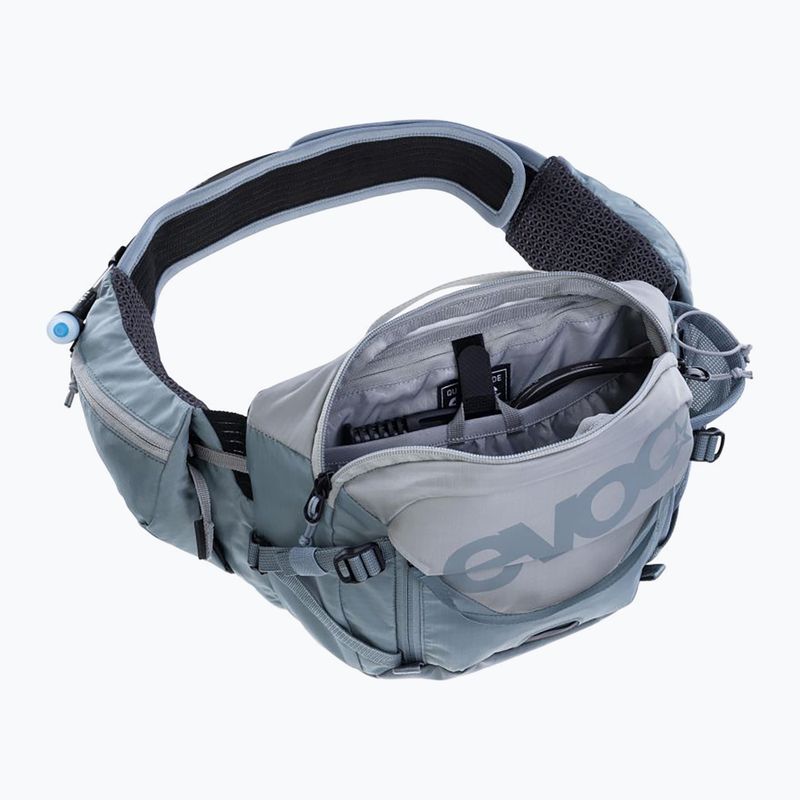 Kerékpáros vese EVOC Hip Pack Pro 3 l stone/steel 9
