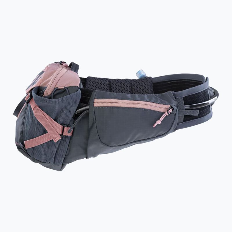 Kerékpáros vese EVOC Hip Pack Pro 3 l dusty pink/carbon grey 2