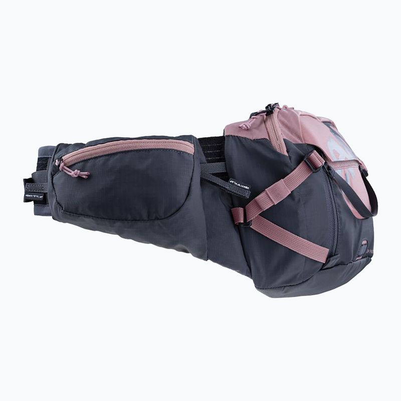 Kerékpáros vese EVOC Hip Pack Pro 3 l dusty pink/carbon grey 4