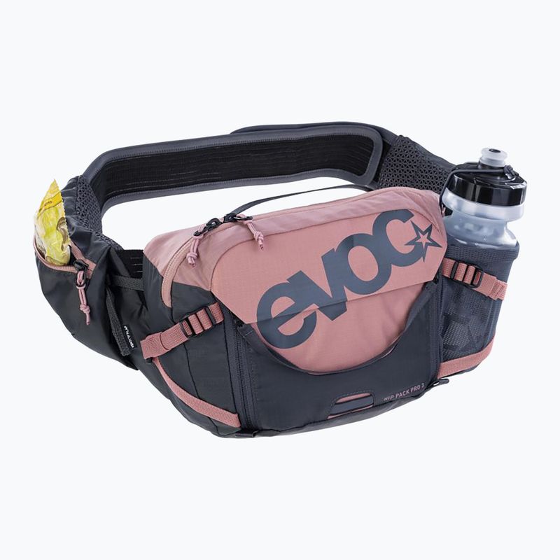 Kerékpáros vese EVOC Hip Pack Pro 3 l dusty pink/carbon grey 7