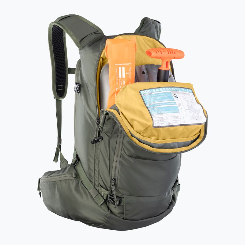 Skitúra hátizsák EVOC Line 30 l dark olive 5