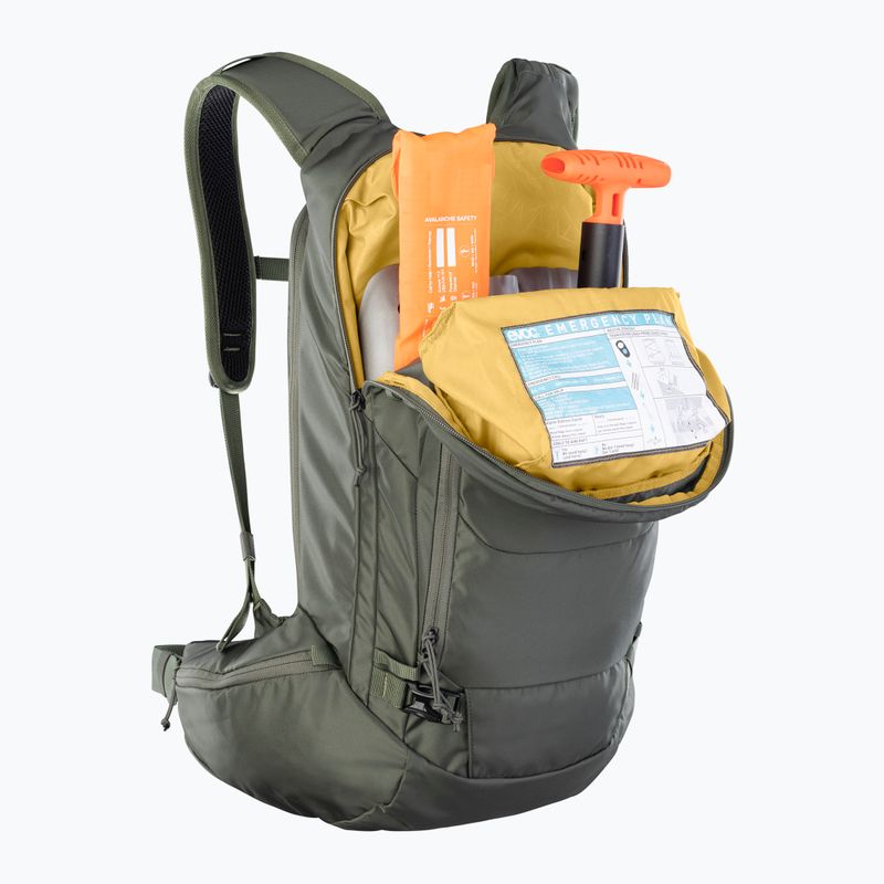 Skitúra hátizsák EVOC Line 20 l dark olive 7