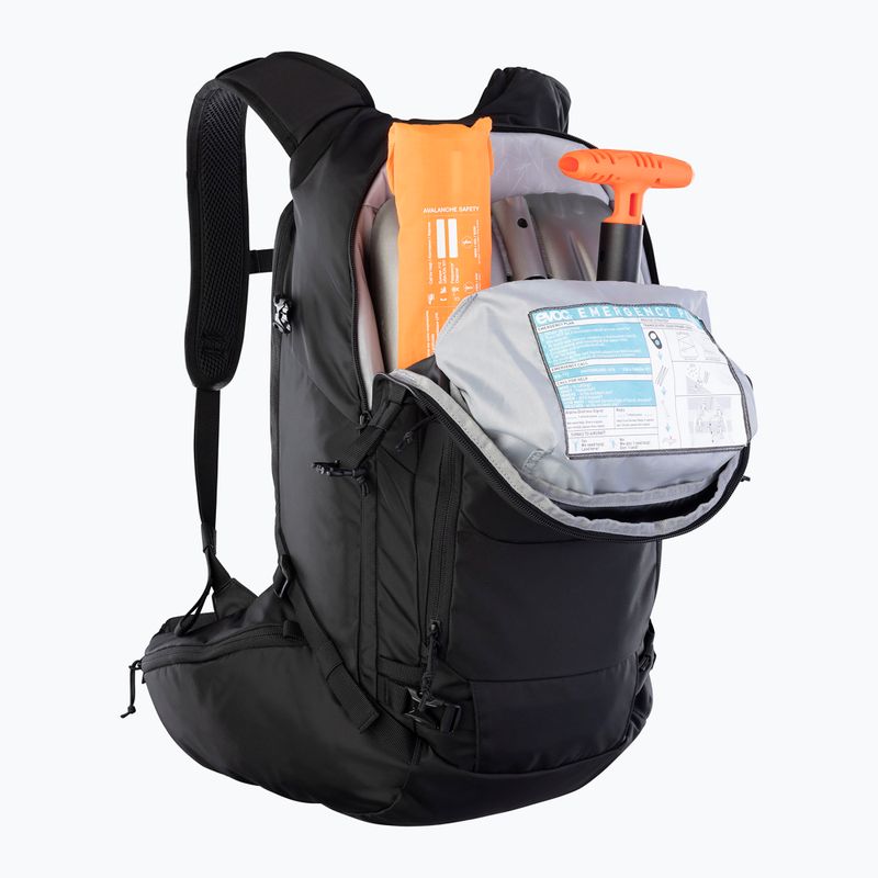 Skitúra hátizsák EVOC Line 30 l black 6