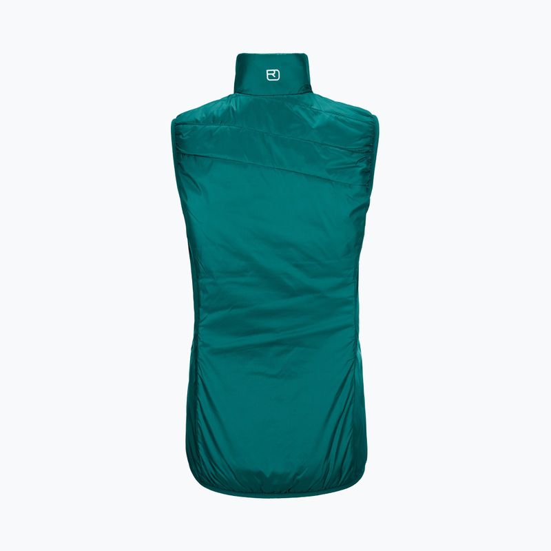 Ortovox Swisswool Piz Boe női tréningruha ujjatlan zöld 2