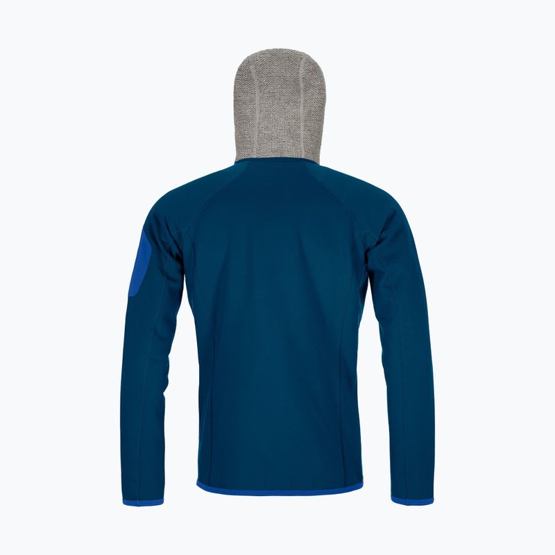 Férfi Ortovox Fleece Plus Classic Knit Hoody szürke 86942 2