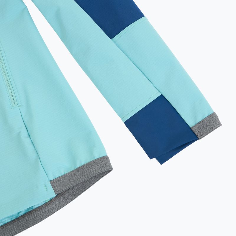 Női softshell dzseki Ortovox Berrino kapucnis kék 6027700007 4