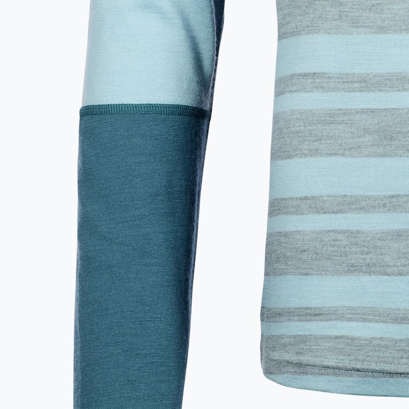 Férfi thermo póló Ortovox 185 Rock'N'Wool LS zöld 8415200011 3
