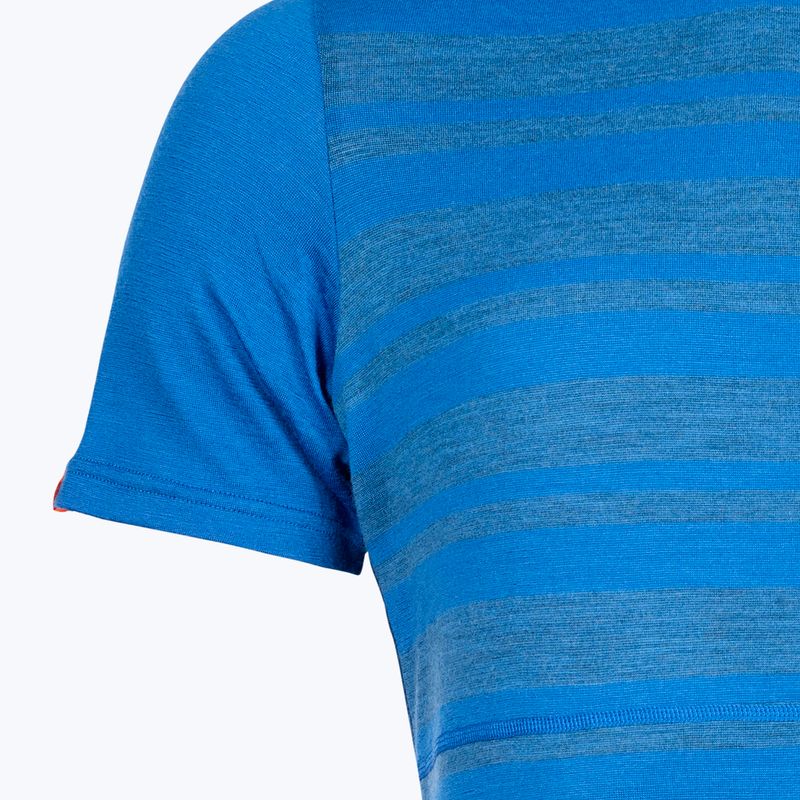 Férfi thermo póló Ortovox 185 Rock'N'Wool SS kék 8411200001 2