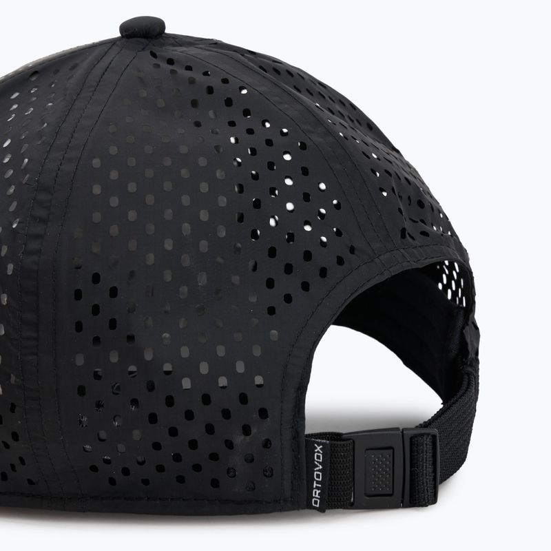 Ortovox Logo Air Trucker fekete holló baseball sapka 4