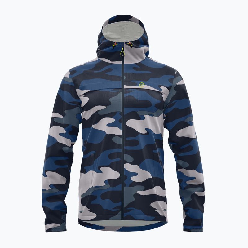 Esőkabát RedElk Agua Pro blue camuflage