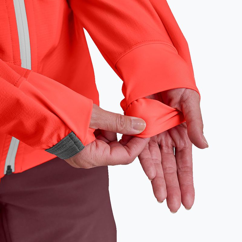 Női softshell dzseki Ortovox Berrino piros 60272 4