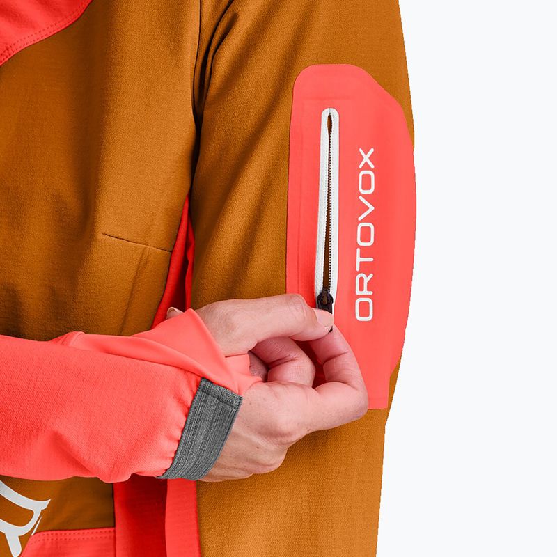 Női softshell dzseki Ortovox Berrino piros 60272 5