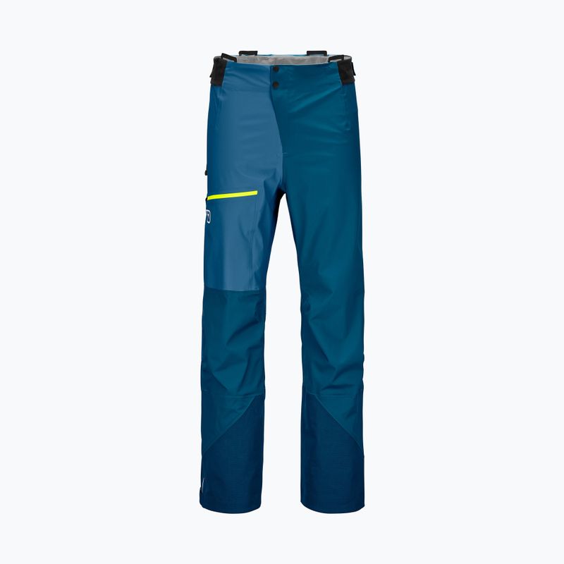 Férfi Ortovox 3L Ortler skitouring nadrág kék 7071800011 5
