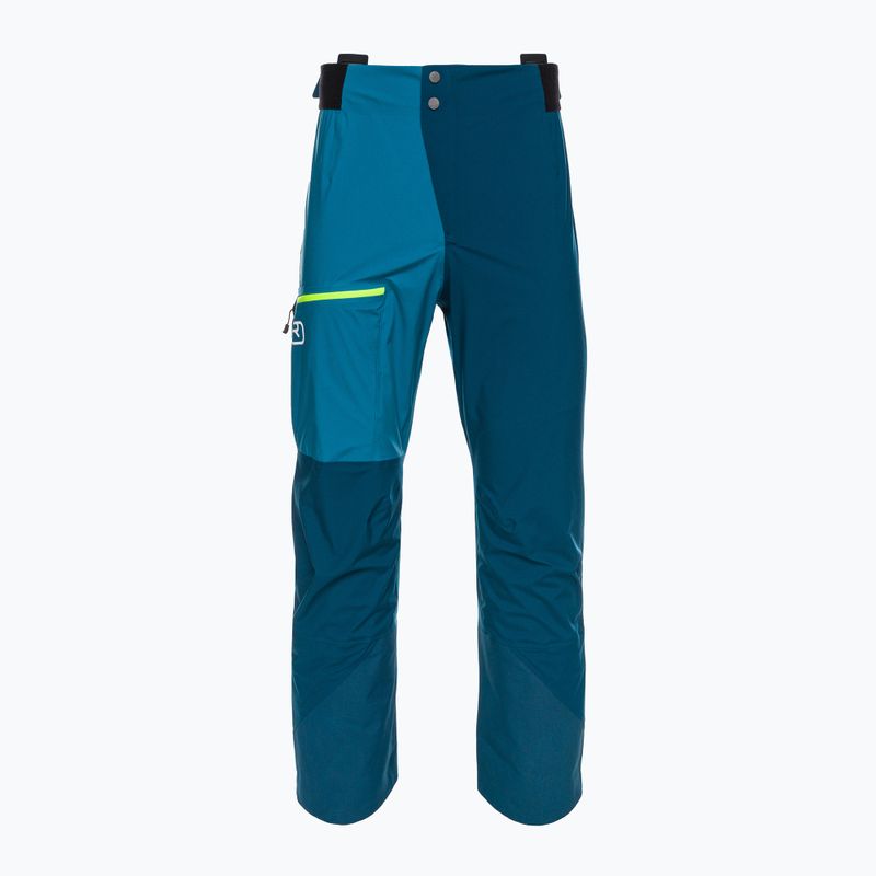Férfi Ortovox 3L Ortler skitouring nadrág kék 7071800011