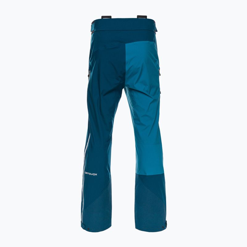 Férfi Ortovox 3L Ortler skitouring nadrág kék 7071800011 2